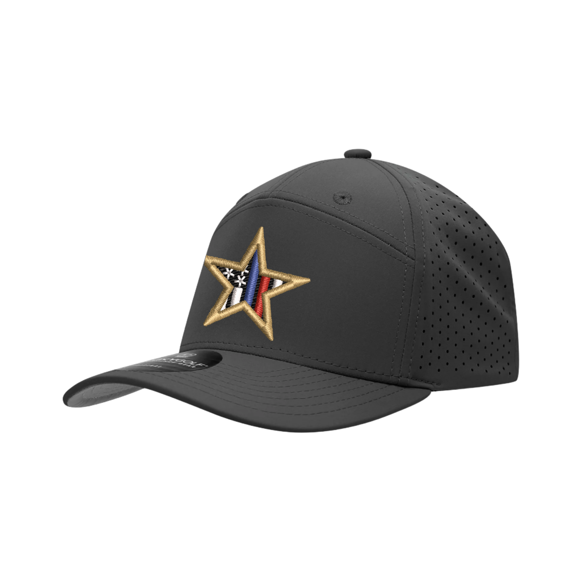 7 PANEL PERFORATED CAP
