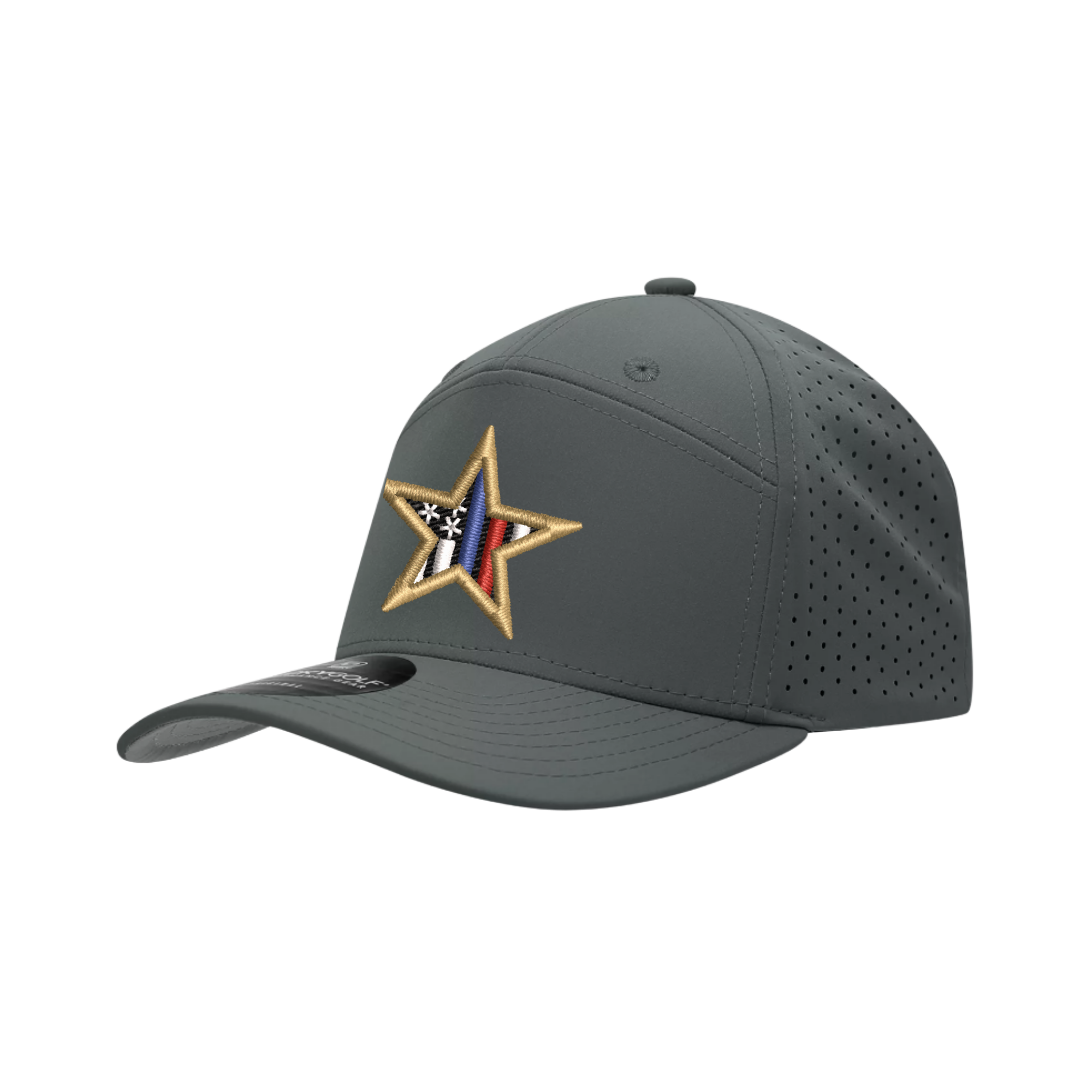 7 PANEL PERFORATED CAP