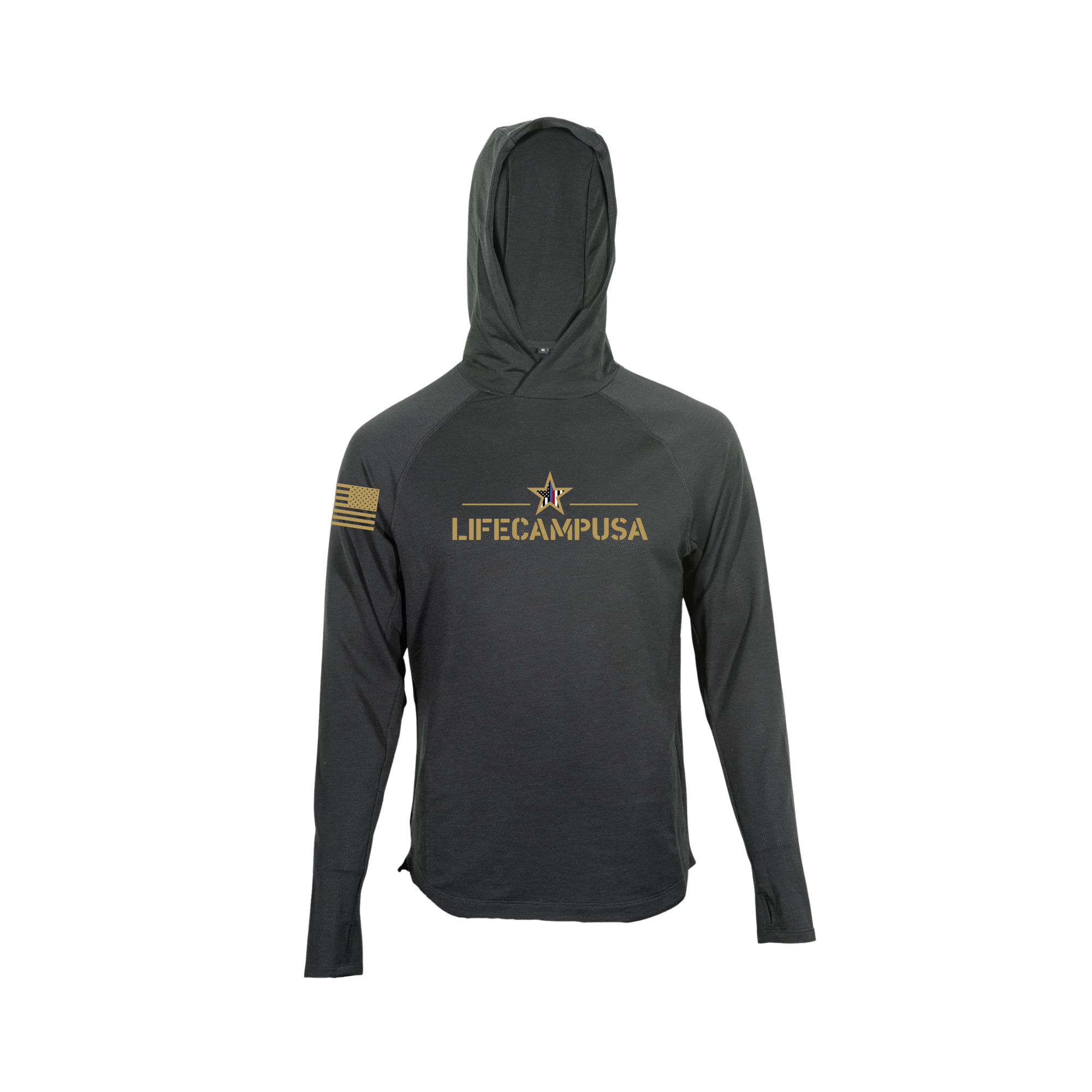GL LONG SLEEVE HOODED TOP