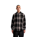 SHAKA WEAR UNISEX PLAID FLANNEL OVERSHIRT